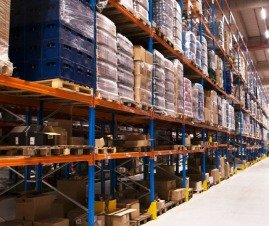Tech Mark heavy duty rack aisle