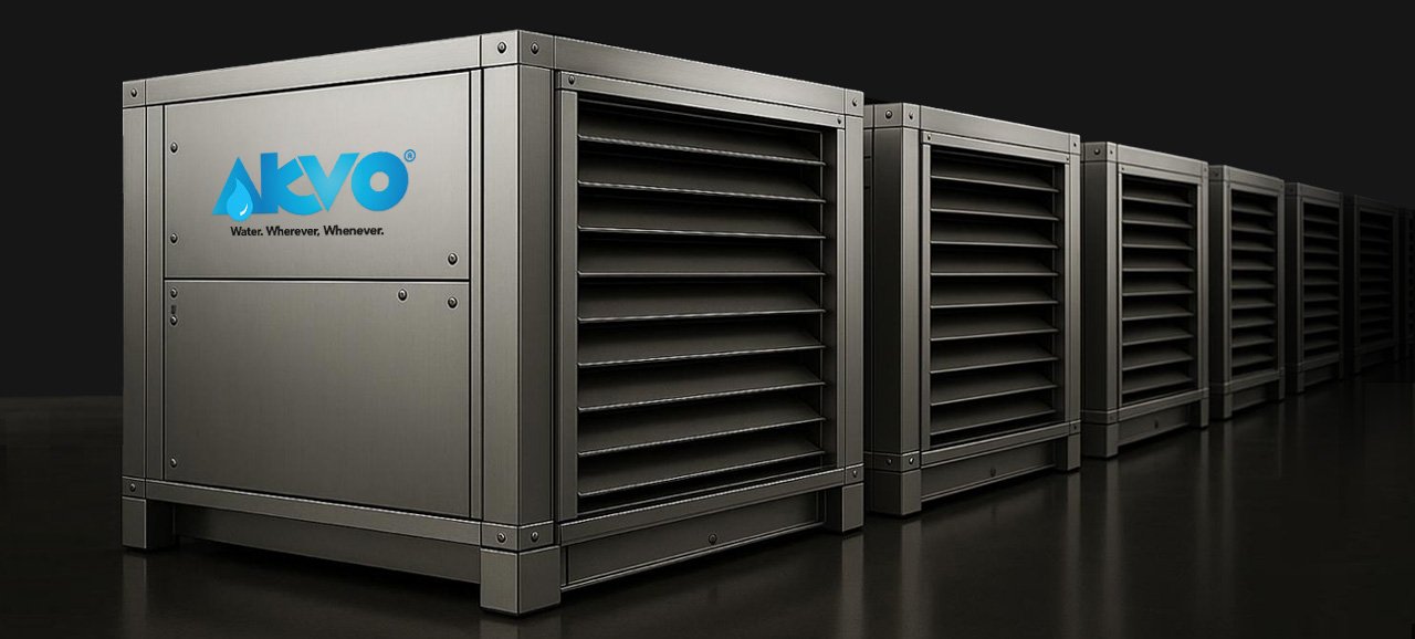 Akvo Water Block modular atmospheric water generators