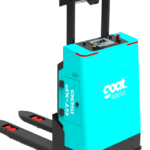 GOAT Robotics GT-XP 1500 autonomous pallet-handling mobile robot, studio render