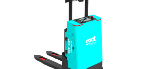 GOAT Robotics GT-XP 1500 autonomous pallet-handling mobile robot, studio render