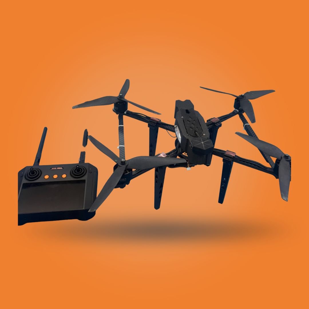 AeroDrone Robotics indigenous drone, company product photo