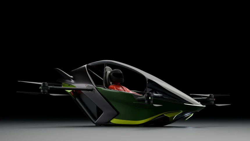 Aexo Aerospace's Aer Sport single-seat electric aircraft design