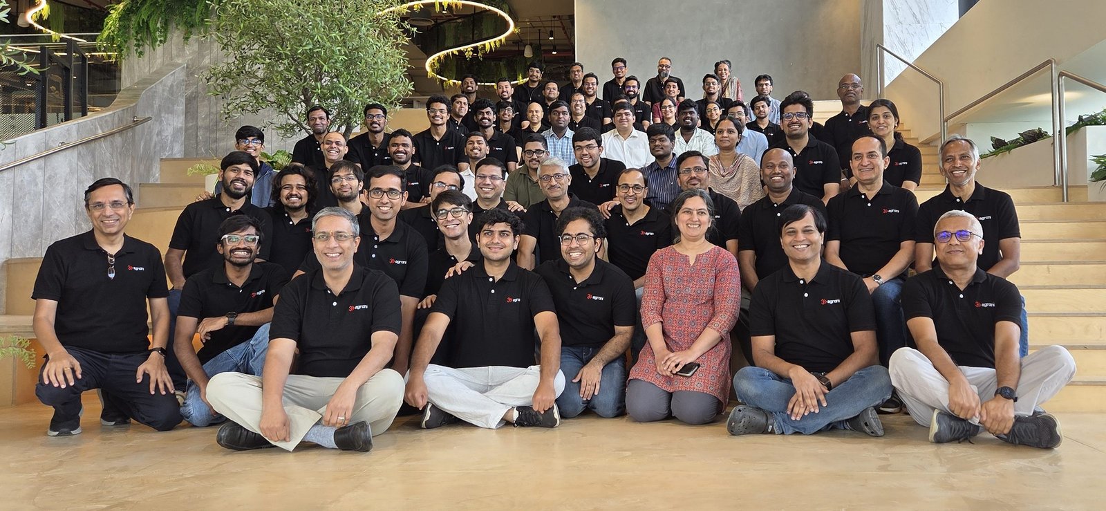 The Agrani Labs team at the company's Bengaluru office
