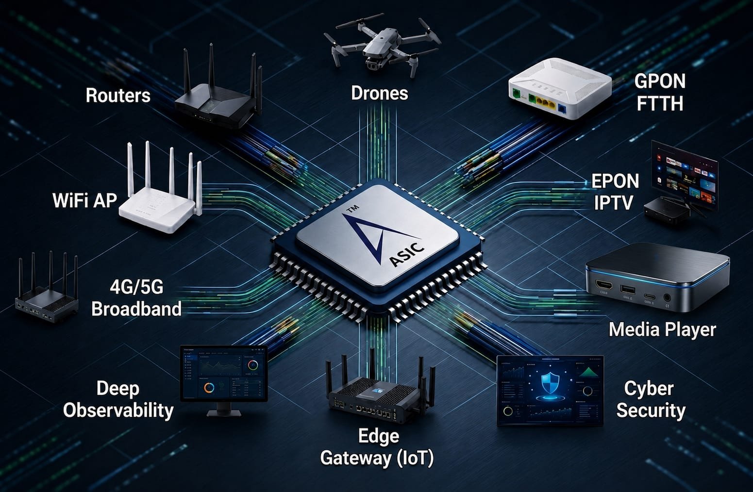 Aheesa VIHAAN-I applications diagram
