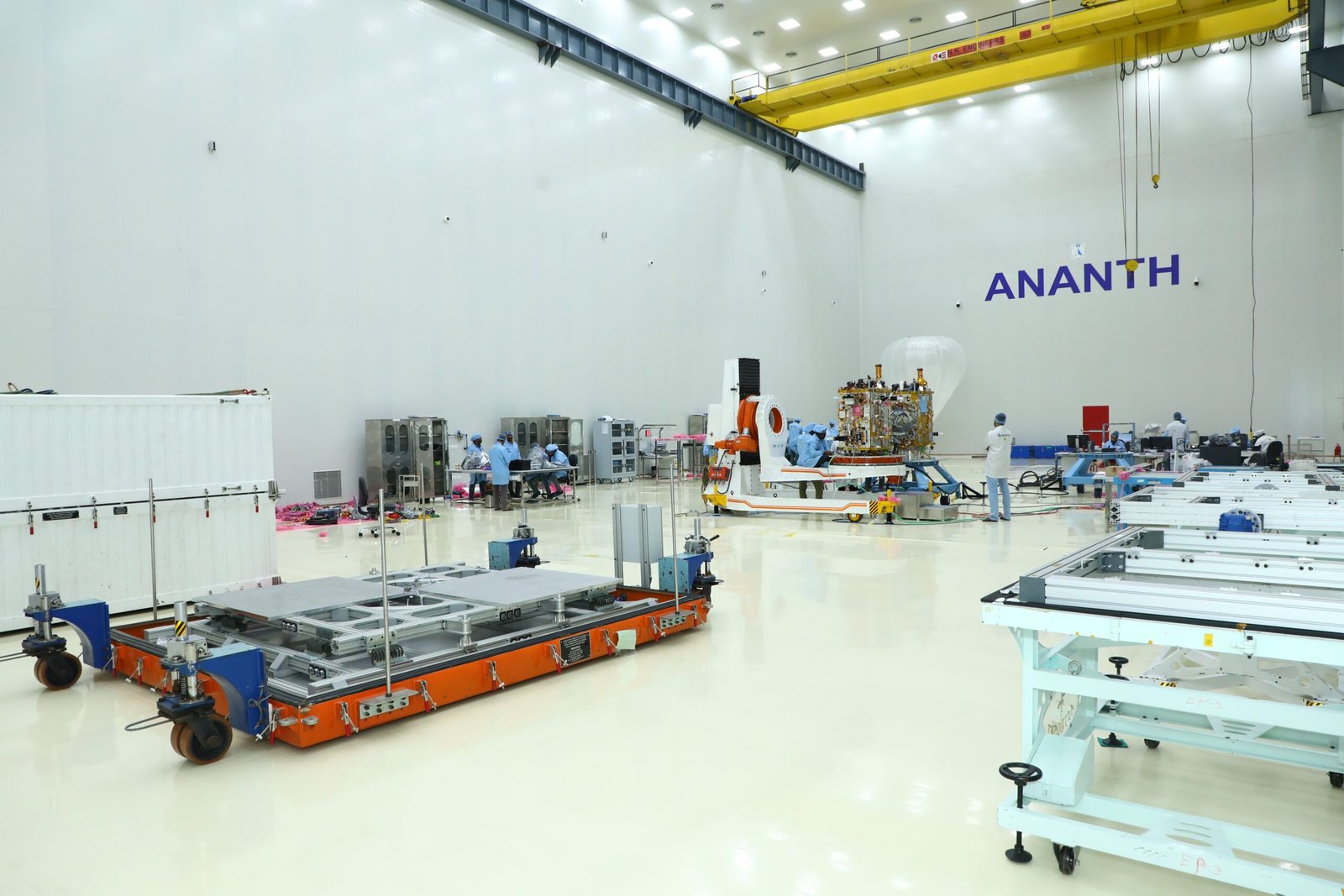Ananth Technologies satellite assembly, integration and testing facility
