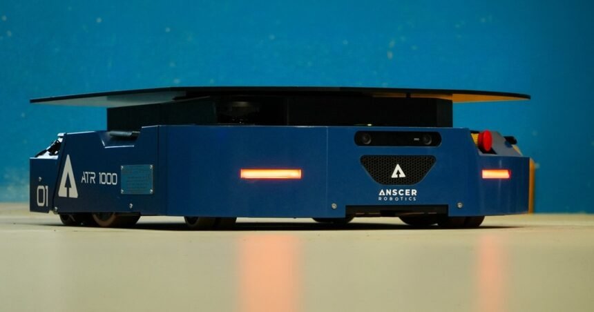 ANSCER Robotics' ATR 1000 autonomous turntable robot