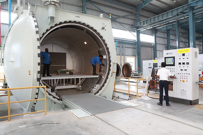 Aerospace-grade composite autoclave at LMW Advanced Technology Centre