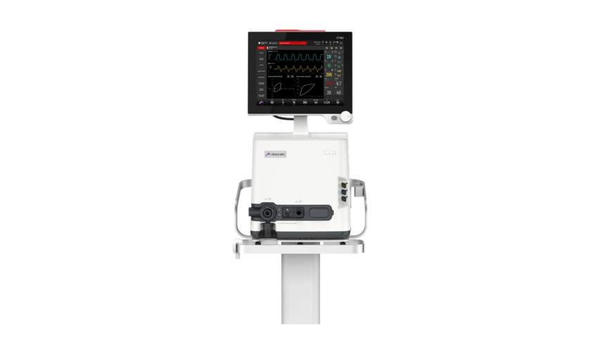 Noccarc V730i ICU ventilator official product render