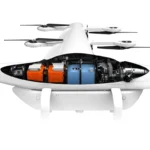 LogiXair hybrid-electric VTOL cargo aircraft concept render in flight