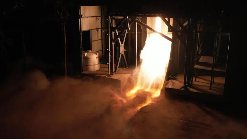 Agnikul Cosmos Agnite single-piece 3D-printed rocket engine