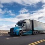 Autonomous mini truck with LiDAR sensor converted to driverless operation