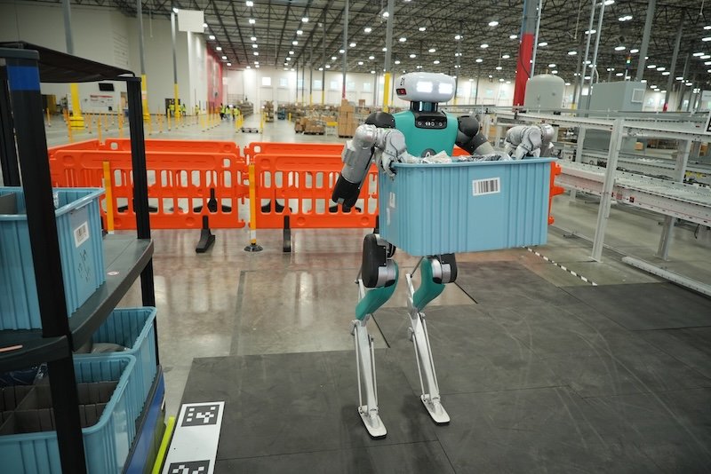 Agility Robotics Digit humanoid on deployment