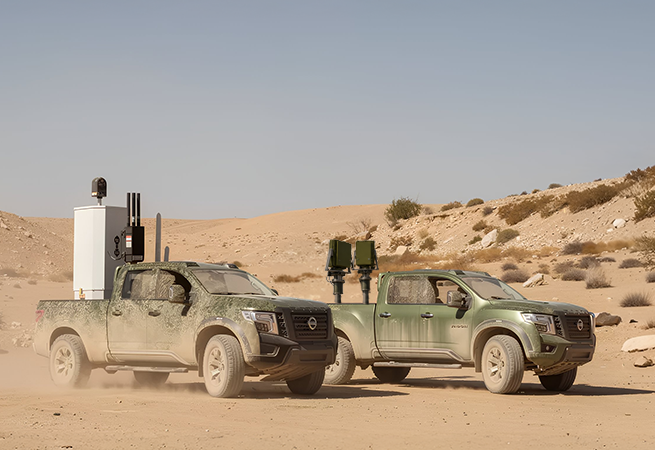 BBBS vehicle-mounted electronic warfare and counter-drone systems