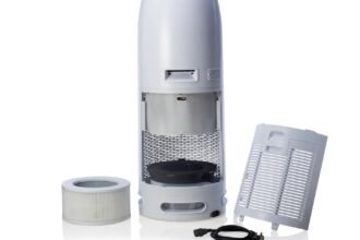 Biomoneta Avata Rx air decontamination device, exploded view