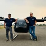 BluJ Aerospace Gen 2 eVTOL aircraft on the runway