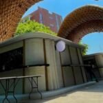 MiCoB 3D-printed canteen buildings at Ashoka University, Sonipat