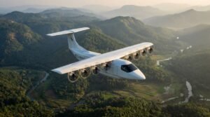 Cligent Aerospace CL1000 hybrid-electric STOL aircraft render