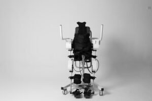 GenElek robotic gait trainer exoskeleton device