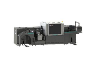 Colorix's hybrid digital label press, from the company's press material.