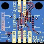 A circuit board layout designed with CopperPilot