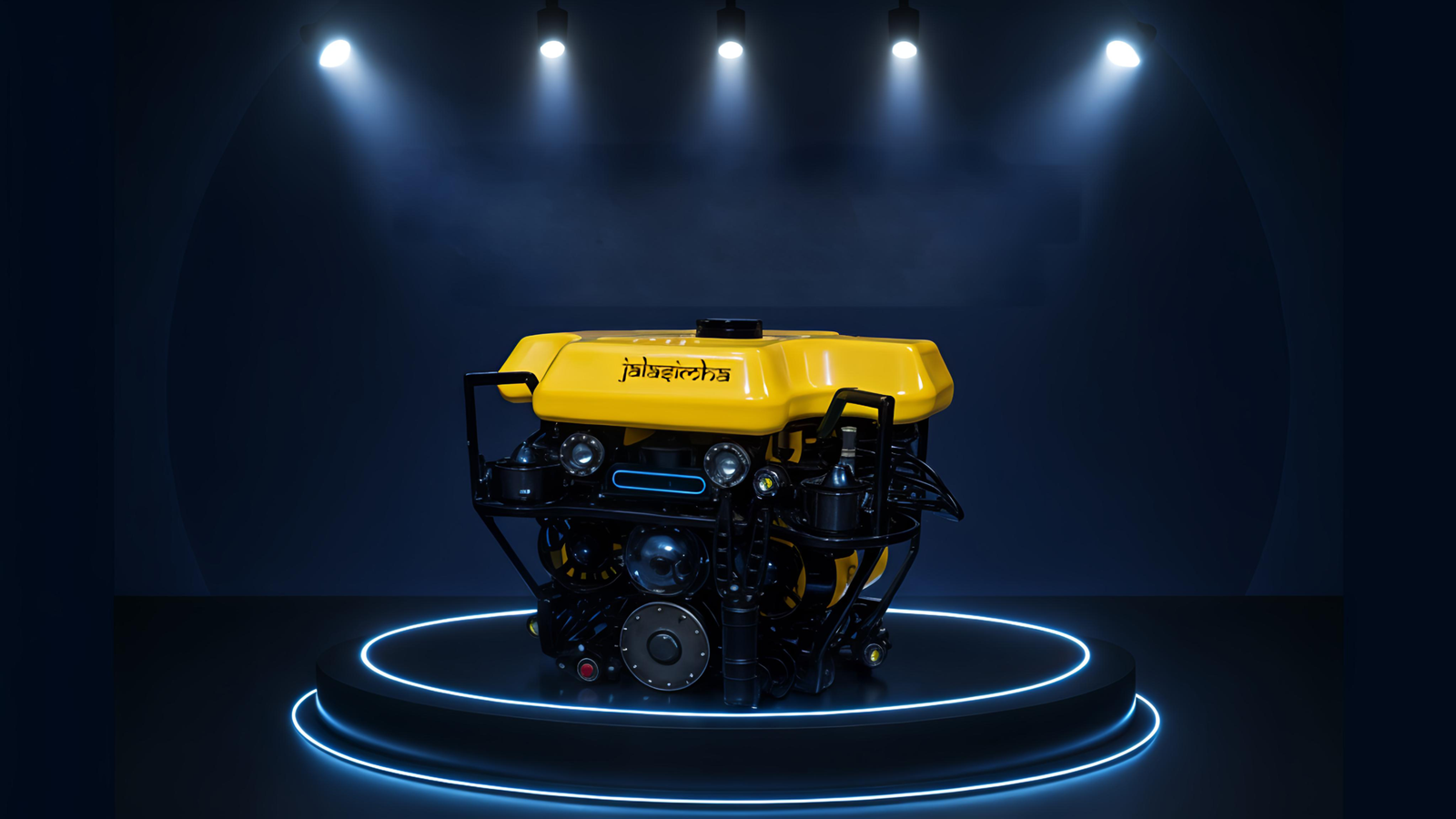 Coratia Technologies' Jalasimha underwater robot on display