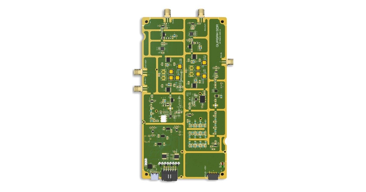 Cyronics QUASAR B1 HF SDR front-end module board