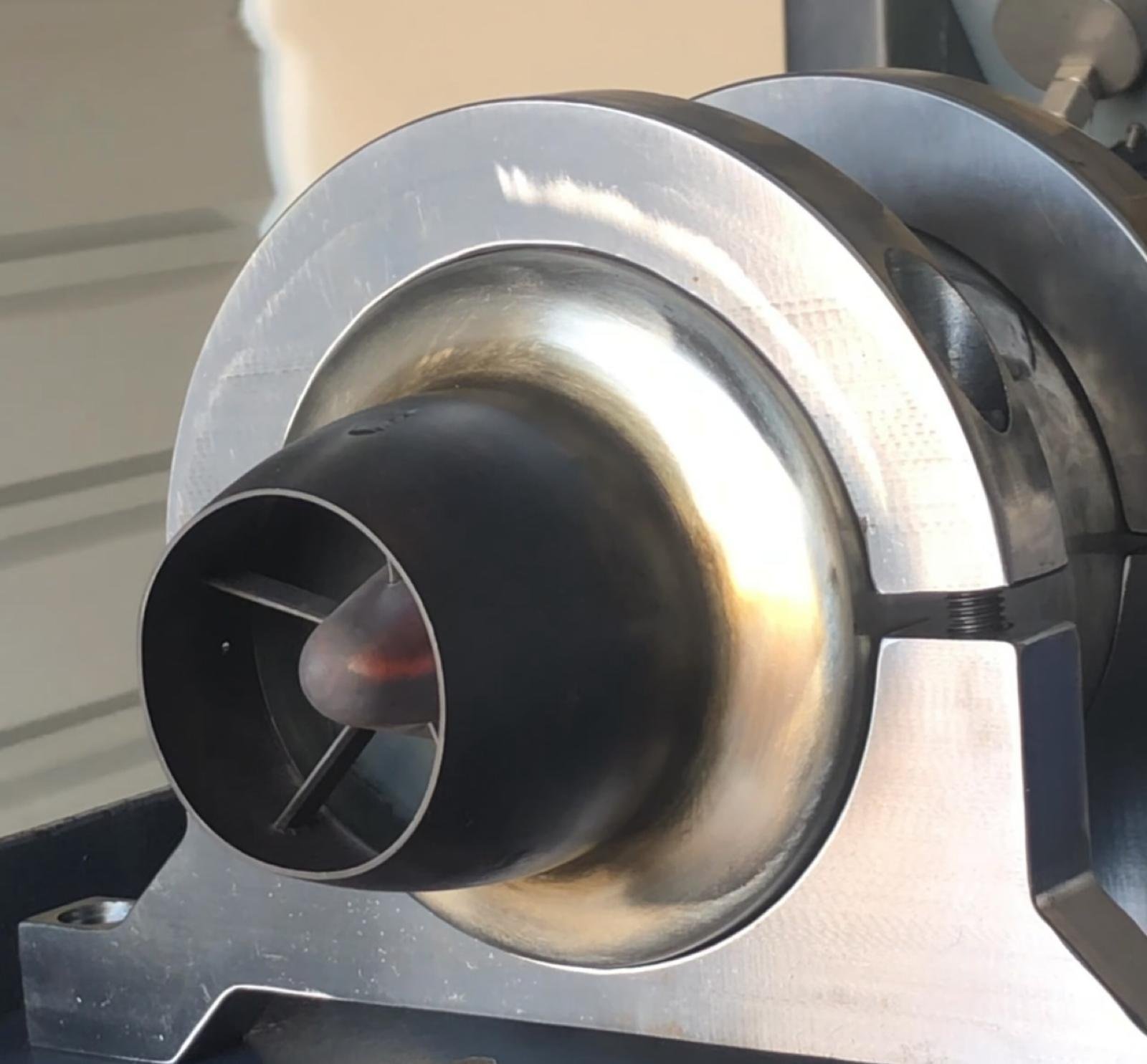 DG Propulsion DG J40 micro turbojet engine, rated at 40 kilogram-force of thrust