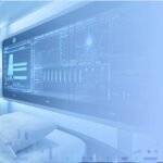 Hospital bed with Dozee contactless monitoring and live vitals dashboard
