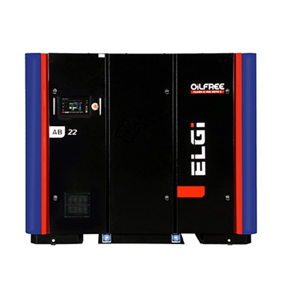 ELGi's AB 22 oil-free screw air compressor