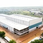 EPACK Prefab pre-engineered steel building (official company photograph)