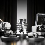 Genrobotics robot lineup including the Bandicoot sewer-cleaning robot, Wilboar rover and G Gaiter rehabilitation robot