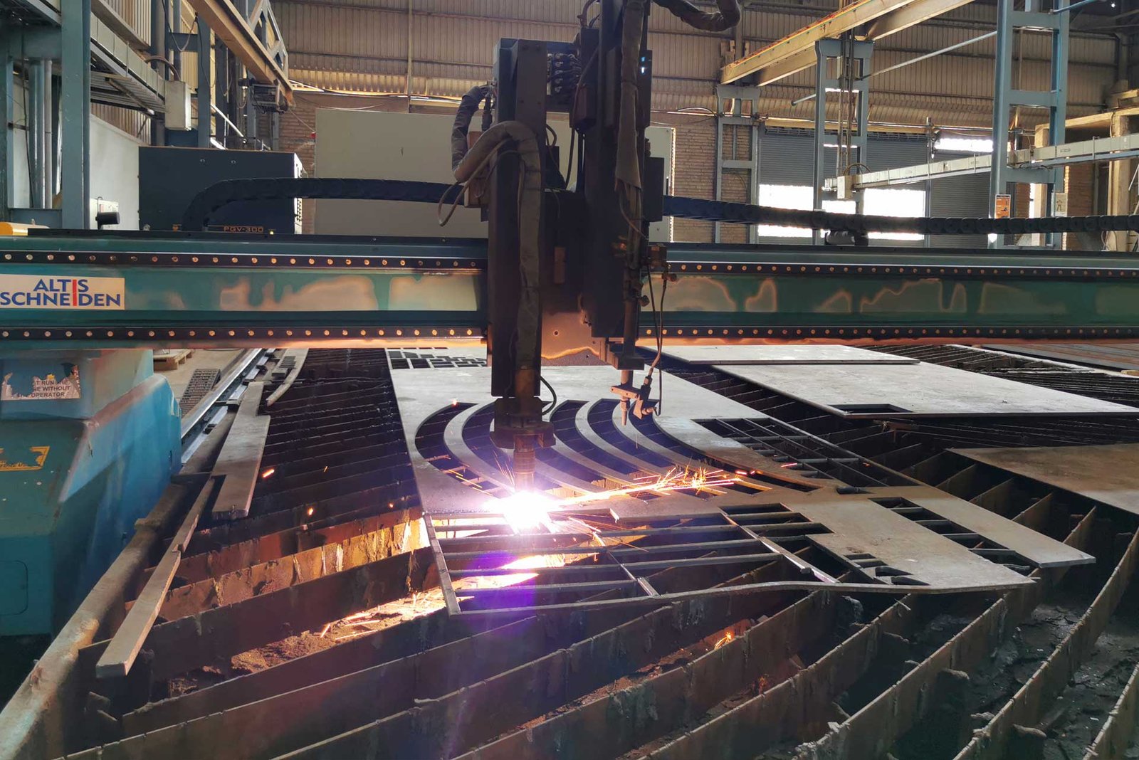 Precision sheet-metal cutting at Gopalan Aerospace