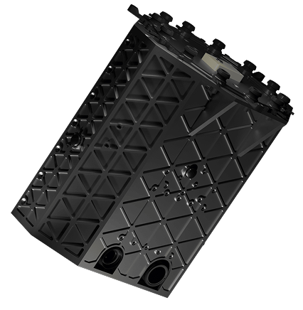 HEX20 official render of the Emirates asteroid impactor probe spacecraft