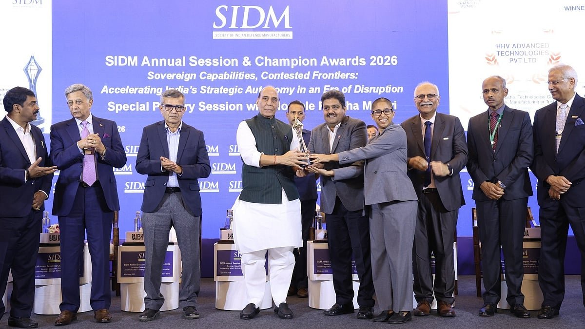 SIDM Champion Award 2026 presented to the HHV Advanced Technologies team
