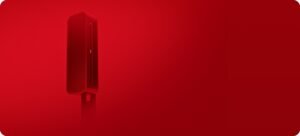 Praan HIVE official product photo on red background