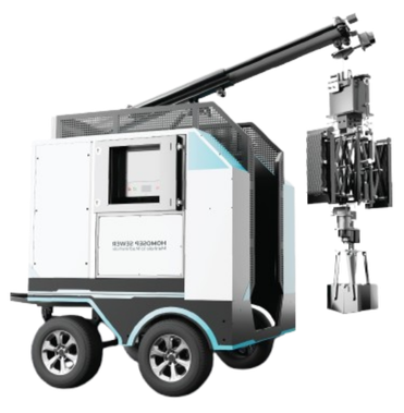 Solinas Integrity HomoSEP manhole and septic tank cleaning robot, official company image