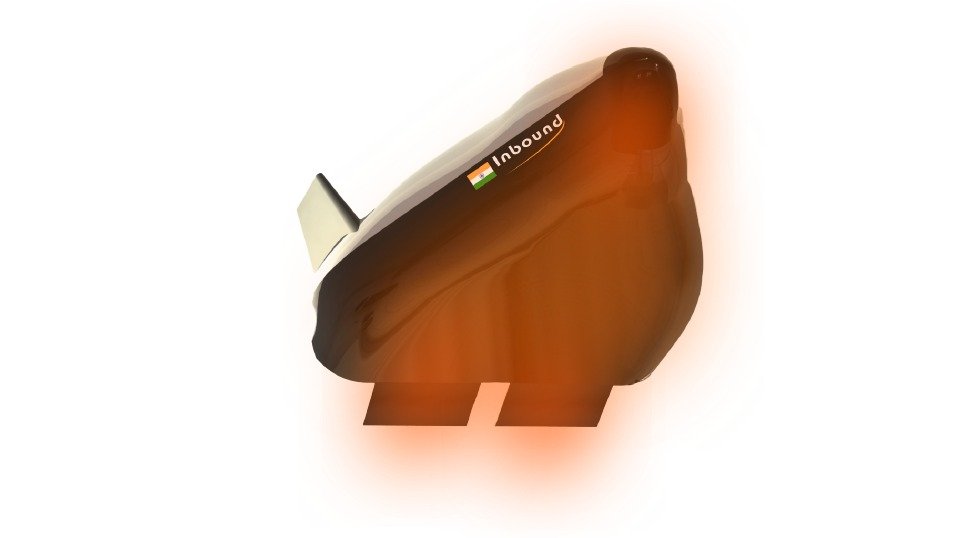 Inbound Aerospace's spaceplane during atmospheric re-entry
