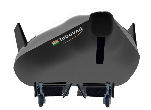 Inbound Aerospace's spaceplane on its landing gear
