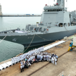 INS Samarthak (A 10) at L&T’s Kattupalli Shipyard — official company photo