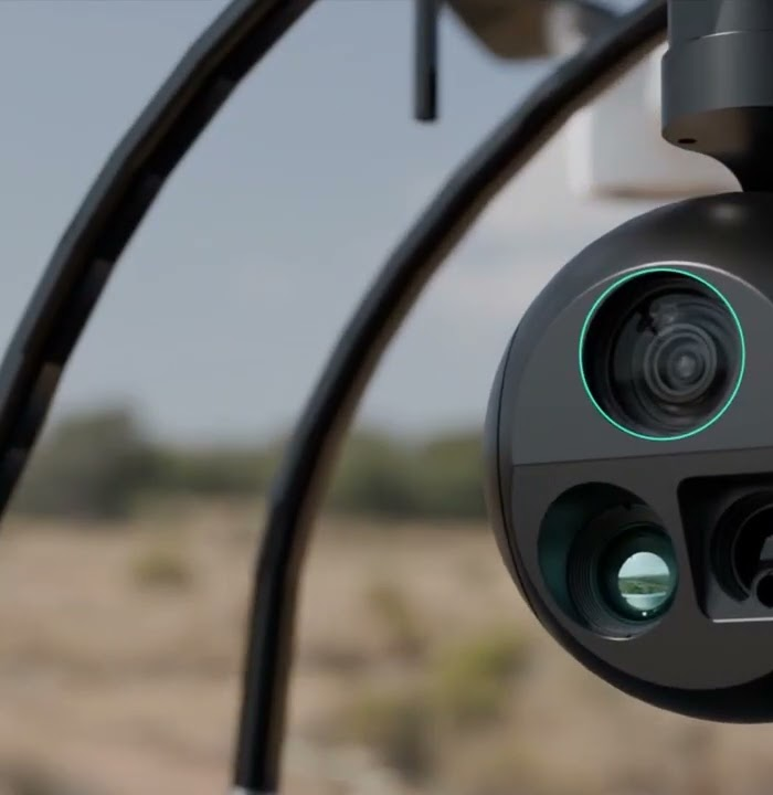 VANA's stabilised EO/IR gimbal camera