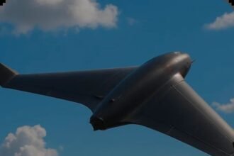 Kalam Labs stratospheric UAV in flight