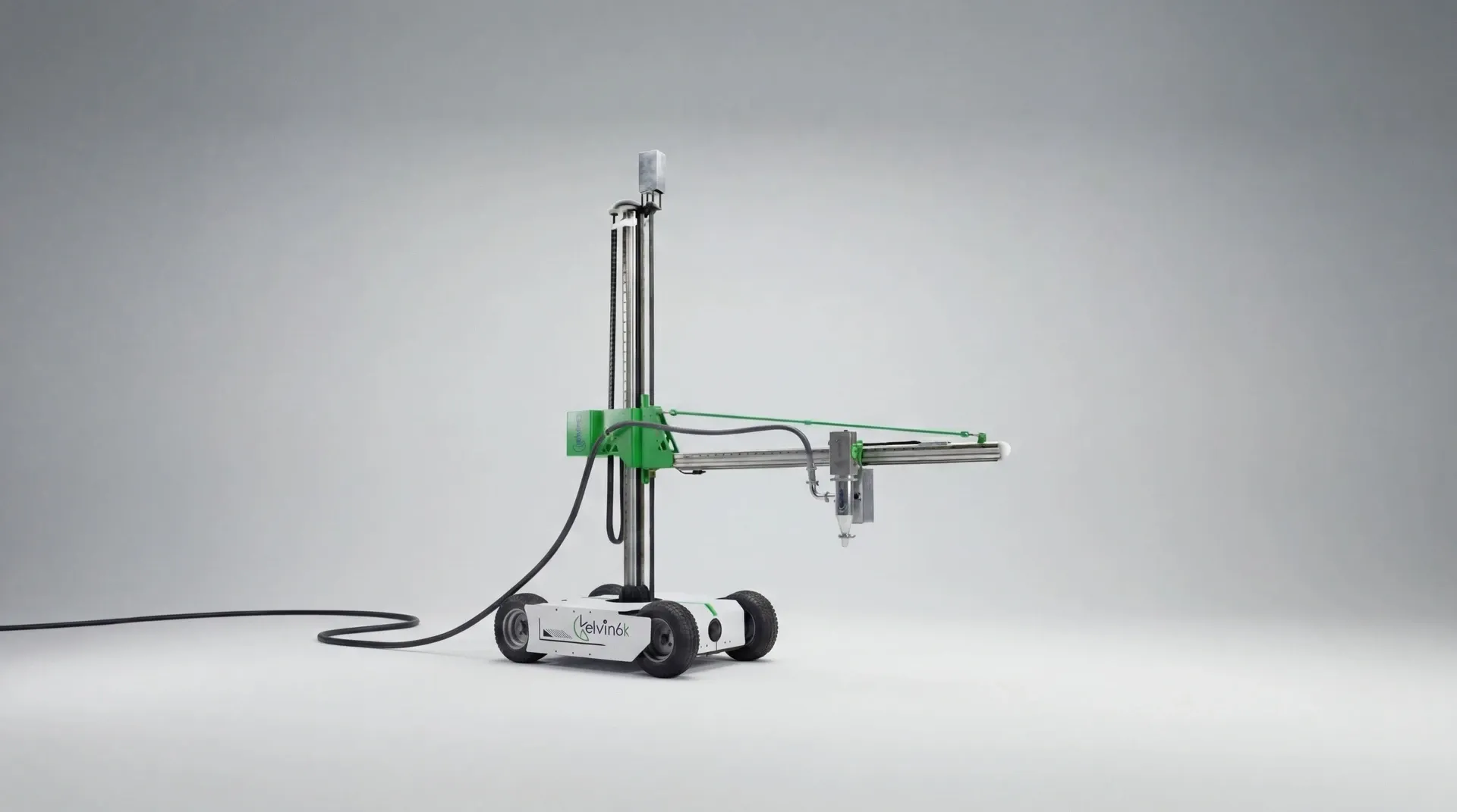 Kelvin6k ATOM mobile robotic 3D-printing unit