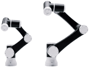 Two Kikobot CI series collaborative robot arms