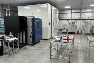 KuhlTherm's liquid cooling validation laboratory in Ahmedabad