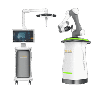 Meril MISSO robotic system: vision cart and robotic arm