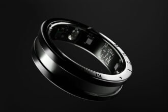 Muse Wearables' Ring One Gen 2 smart ring showing its inner sensors