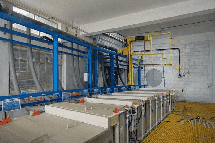 Catalyst coating line at Newtrace’s Bengaluru facility