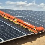 Aegeus Technologies Unicorn waterless solar cleaning robot