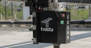 Tvasta Cedar 3D concrete printer print head, 1200x630 cover