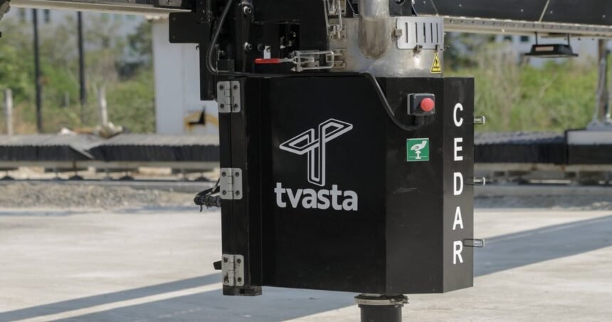 Tvasta Cedar 3D concrete printer print head, 1200x630 cover